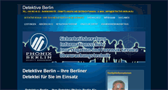 Desktop Screenshot of detektive-berlin.eu