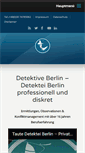 Mobile Screenshot of detektive-berlin.com